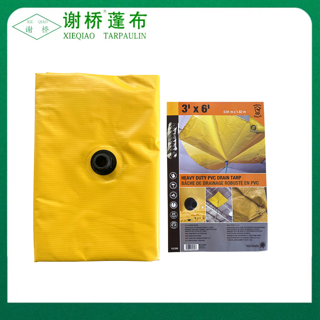 Terpal drain vinil kuning