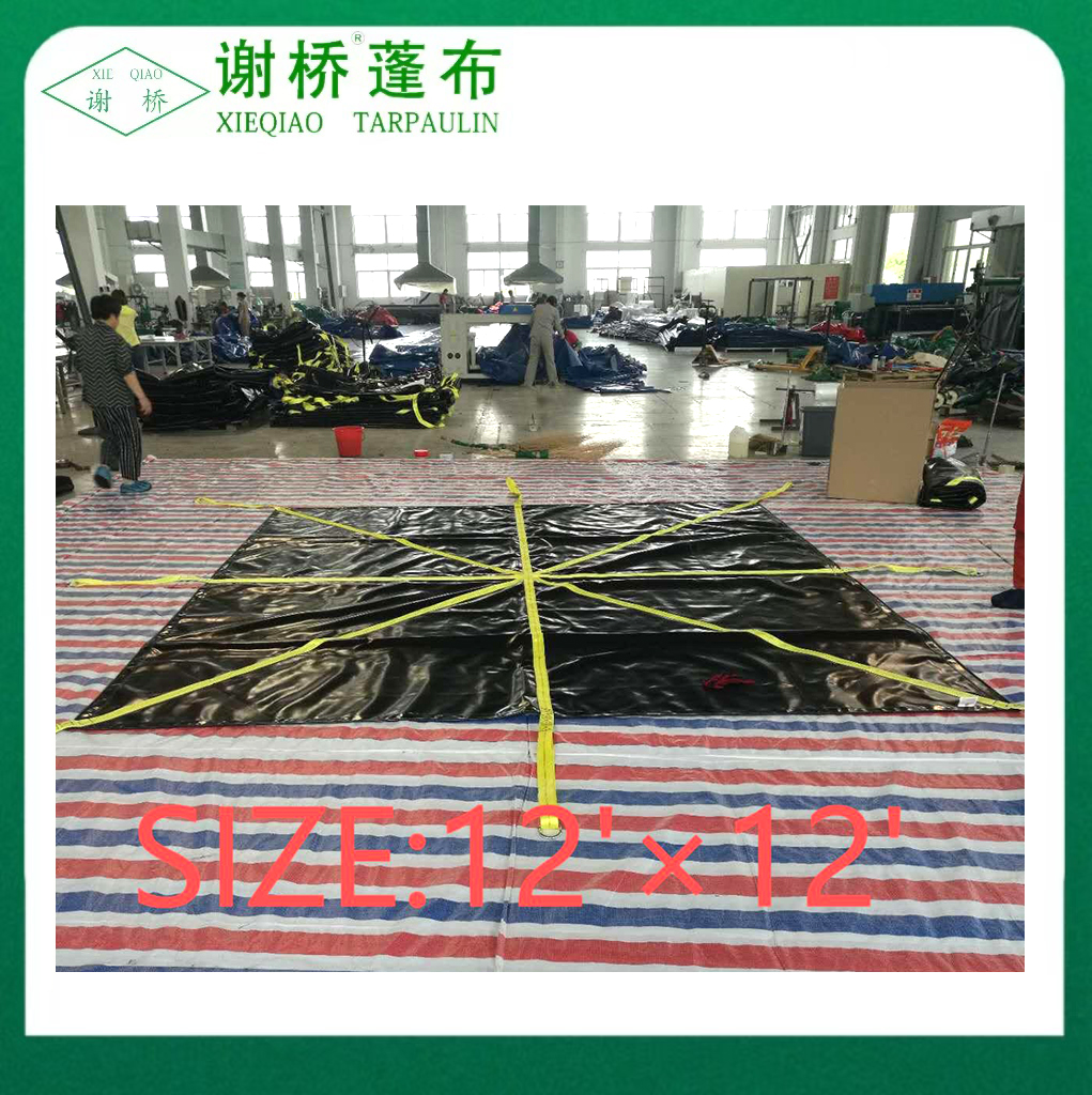 12 "x12" Puing -puing mengangkat terpal